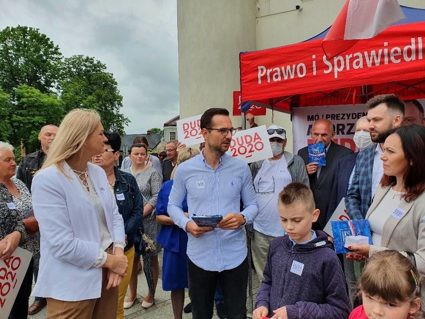 W Szydłowcu gościł wiceminister Waldemar Buda, który w...