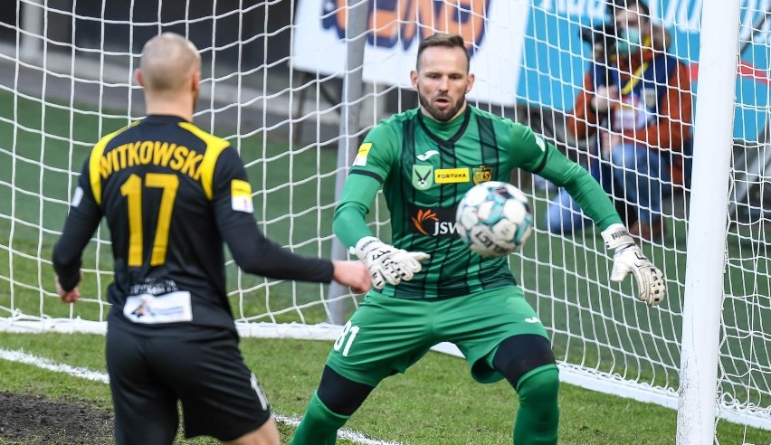 Arka Gdynia wygrała z GKS Jastrzębie 1:0...