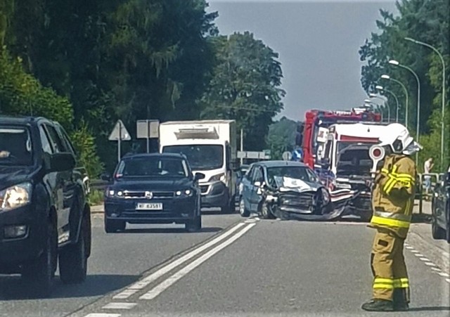 Na drodze we Frycowej są poważne utrudnienia