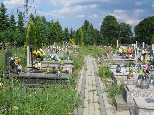 Cmentarz komunalny w Wadowicach przy ulicy Wojska Polskiego ma teraz 2,8 hektara. Powstał w 1990 roku