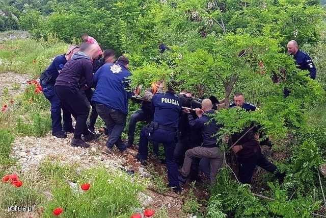 Akcja polskich policjantów w Kosowie
