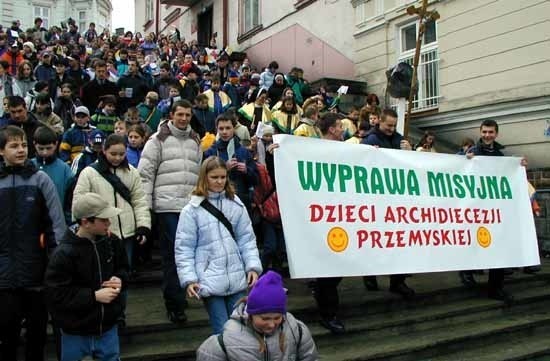 28 lutego uczestnicy wyprawy dotarli na przemyski Rynek.