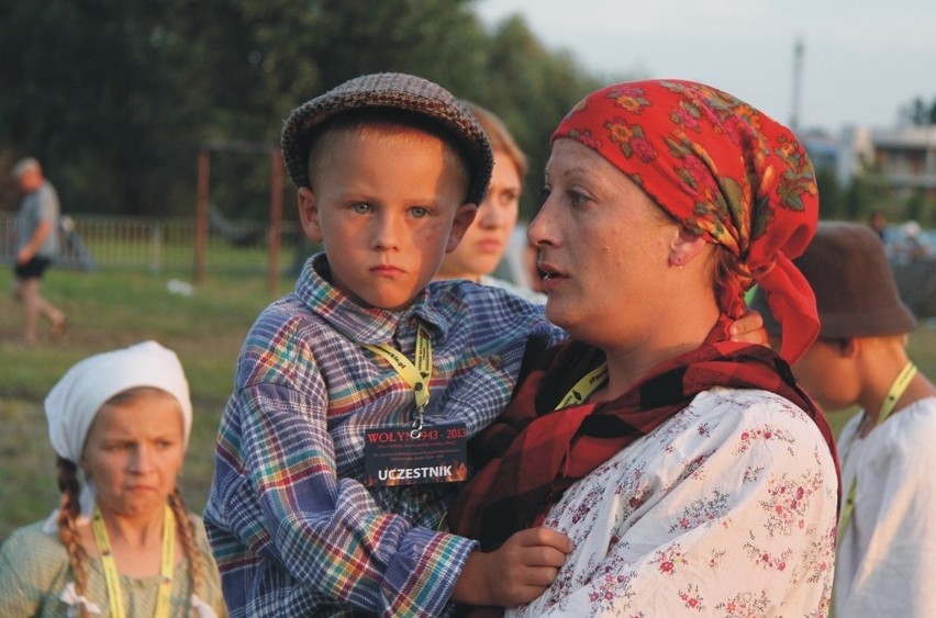 Znaczącą część widowiska stanowiły obrazki z codzienności...