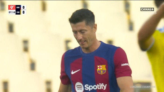 FC Barcelona - Cadiz FC LIVE! Lewandowski poluje na pierwszego gola