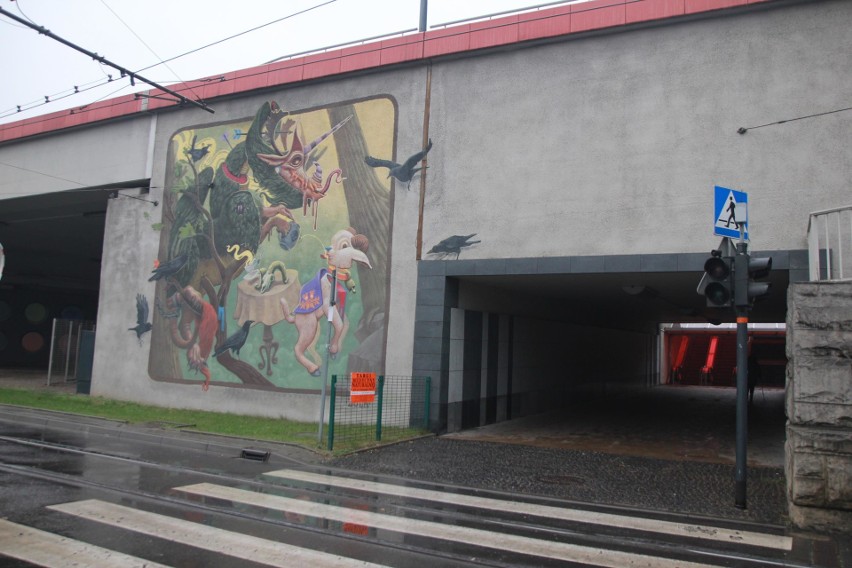 W Przegorzałach pojawił się nowy mural. Te już istnieją w Krakowie [ZDJĘCIA]