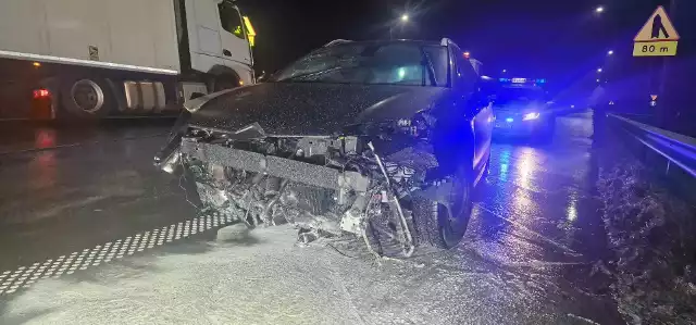 Na drodze S6 koło Koszalina doszło do dwóch groźnych zdarzeń.