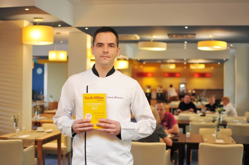 Dominik Błażewicz, szef kuchni restauracji Ponidzie w Hotelu...