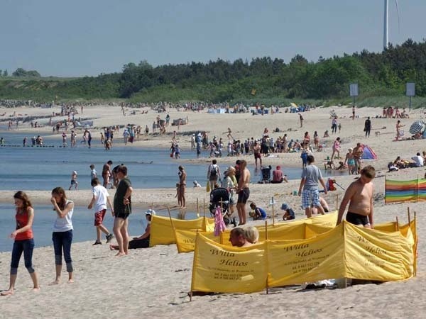 Wtorek 31 maja - plaża w Darłówku.