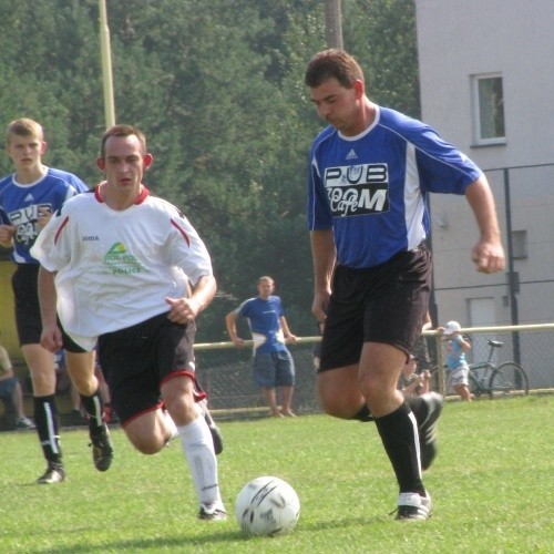 Dariusz Petruk (przy piłce) starał się bardzo, ale gola Sparcie nie strzelił