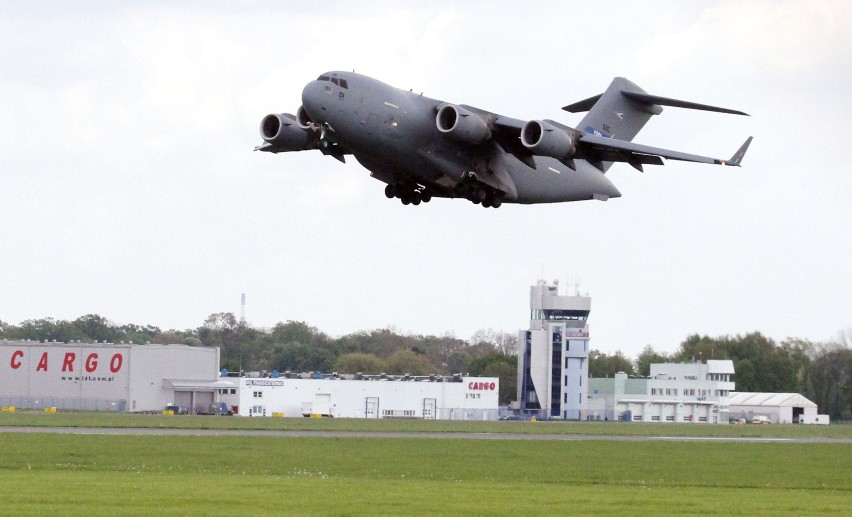 Boeing C-17 Globemaster we Wrocławiu. Zdjęcia ilustracyjne