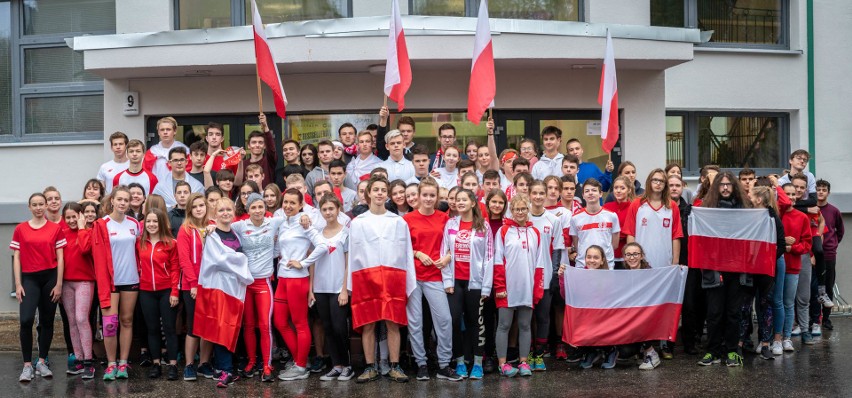 W piątek IX LO w Bydgoszczy zorganizowało bieg z okazji...