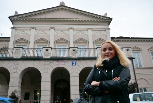 Milena Besztak, studentka UMCS, po raz pierwszy starała się o stypendium. Jest rozczarowana jego wysokością