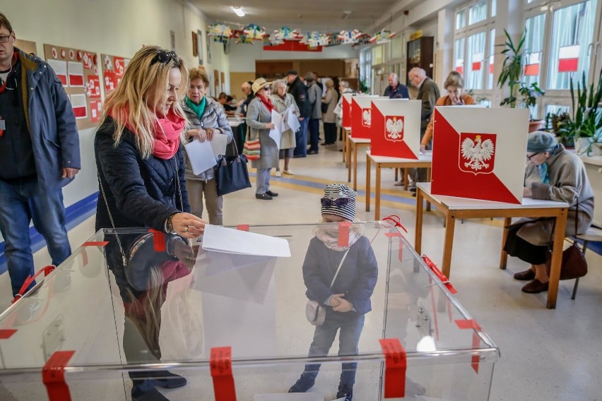 21.10.2018 gdansk.  wybory samorzadowe 2018. komisja...