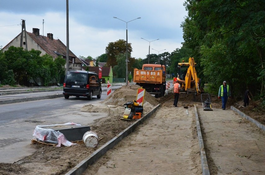 Od początku czerwca tego roku trwa remont ul. Grodzkiej....