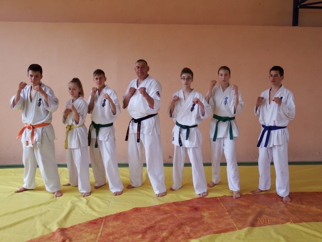 Młodzież z Tarnobrzeskiego Klubu Kyokushin Karate przebywała na zgrupowaniu w Lubeni