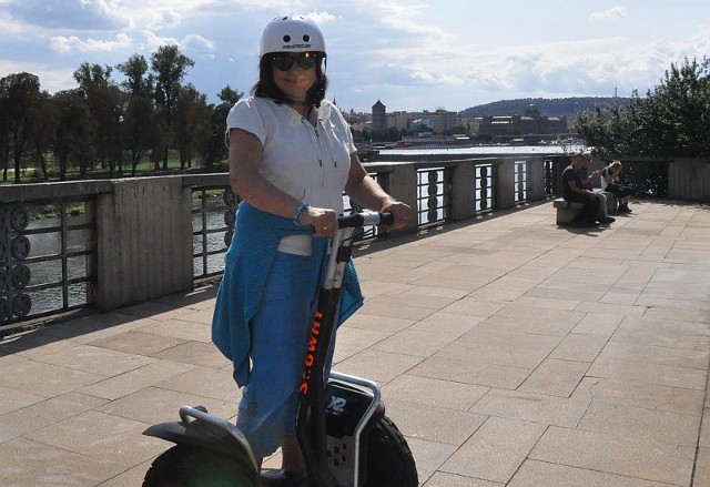 Praga na segwayu