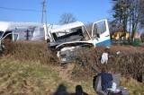 Tragiczny wypadek w gminie Sienno. Kierowca zginął na miejscu... (zdjęcia)