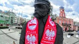 Euro 2016 Polska-Portugalia: Naszym kibicuje Piłsudski, Cieślik, Reksio, Bolek i Lolek [ZDJĘCIA]