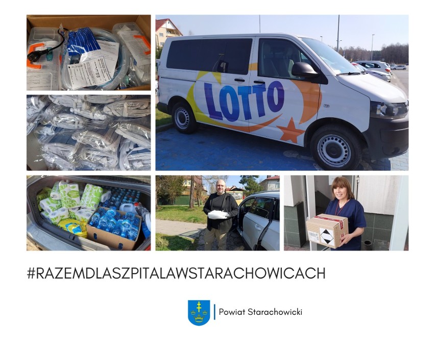 Starachowicki szpital otrzymał 2 samochody na swoje potrzeby. RAPORT Z WALKI Z KORONAWIRUSEM 8 kwietnia