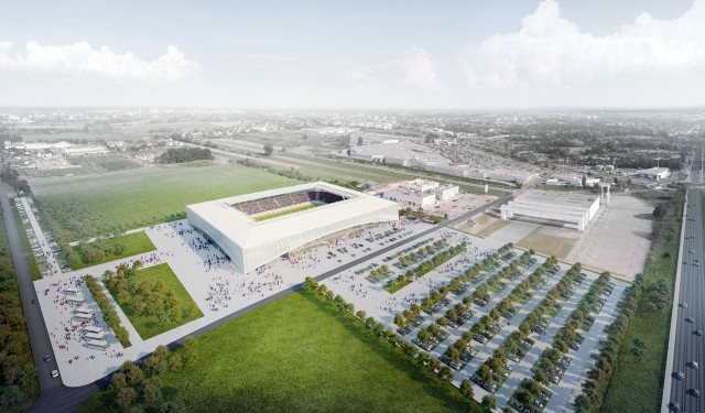 Nowy stadion w Opolu - zwycięska koncepcja obiektu przy ul. Oleskiej