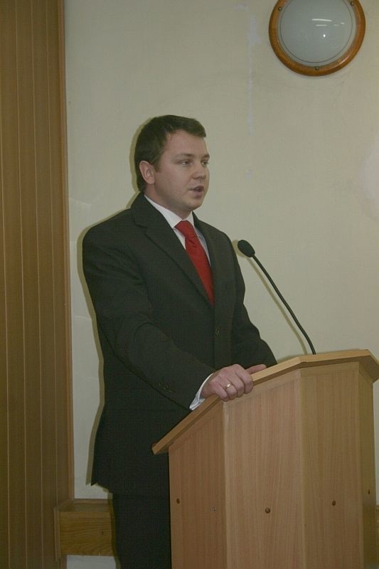 Marcin Ożóg członkiem Platformy Obywatelskiej jest od niedawna, we wtorek został szefem powiatowych struktur partii w Skarżysku. 