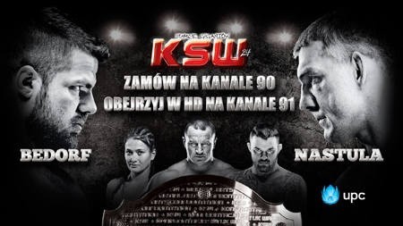 KSW24 w Łodzi: Walka Nastula - Bedorf [TRANSMISJA TV, ONLINE, LIVE] Gdzie oglądać?