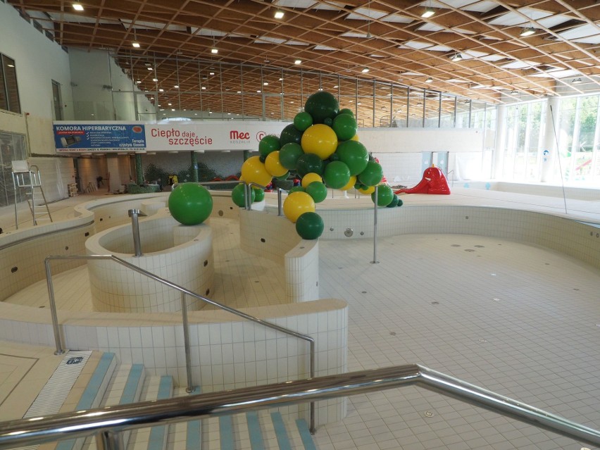 Aquapark w Koszalinie szykuje się do otwarcia [ZDJĘCIA]