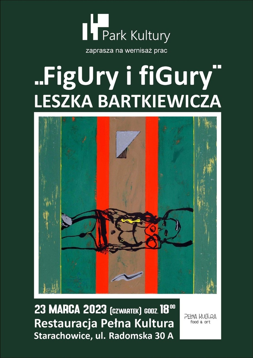 "FigUry i fiGury” malarza Leszka Bartkiewicza zobaczymy w Starachowicach