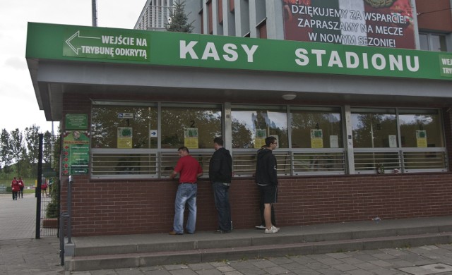 Kasy stadionu przy Oporowskiej