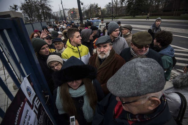 Ogromna kolejka czekała po wejściówki pod salą koncertową Jordanki.