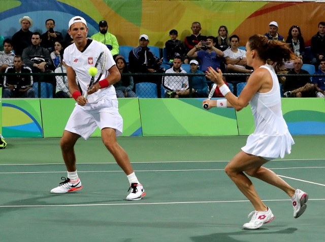 Łukasz Kubot i Agnieszka Radwańska