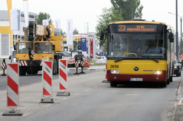 Ulicą Przybyszewskiego dalej będą kursowały autobusy komunikacji zastępczej Z3