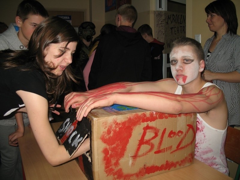 Czarownice i zombie na korytarzach, czyli Halloween w Gimnazjum nr 3 