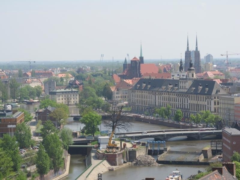 Zobacz Wrocław z Odra Tower (ZDJĘCIA)