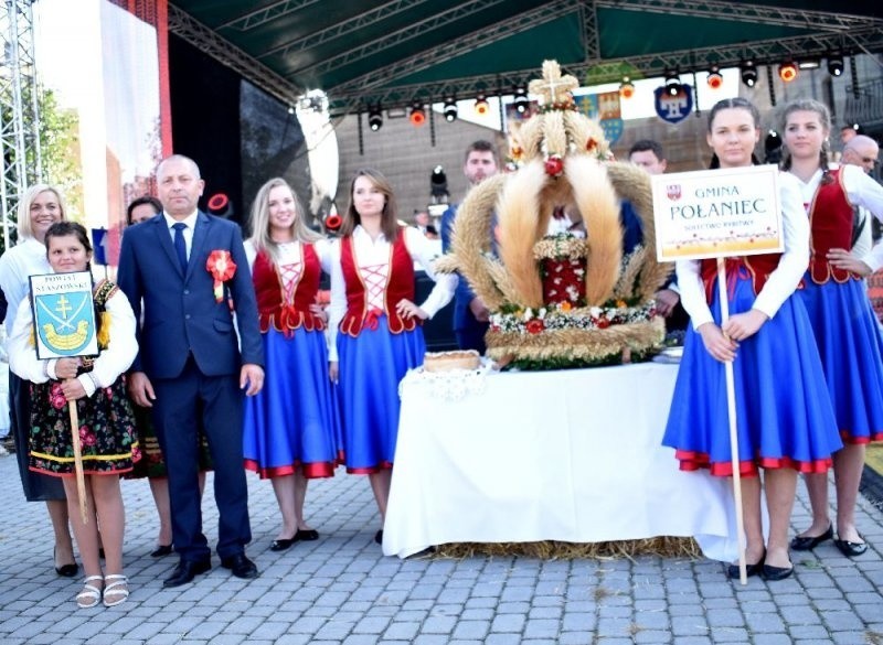 Reprezentacja powiatu staszowskiego - z sołectwa Rybitwy