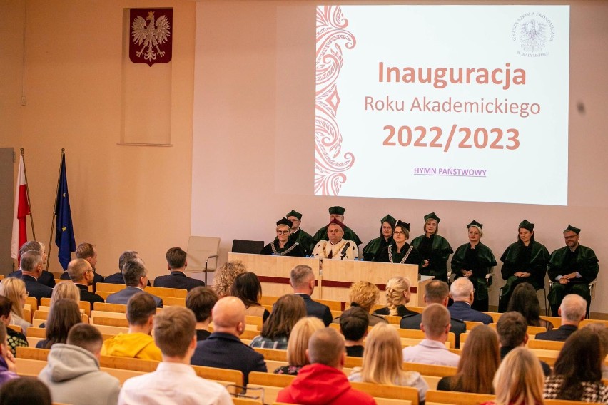 15-10-2022 bialystok wse inauguracja roku akademickiego fot....