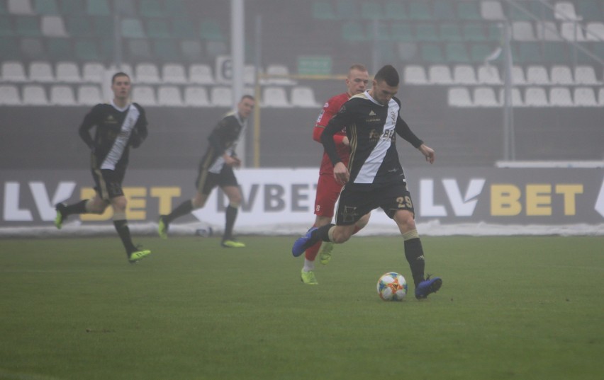 Zagłębie Sosnowiec – ŁKS Łódź 2:1. Ostatni sprawdzian beniaminka przed rundą wiosenną Ekstraklasy ZDJĘCIA 