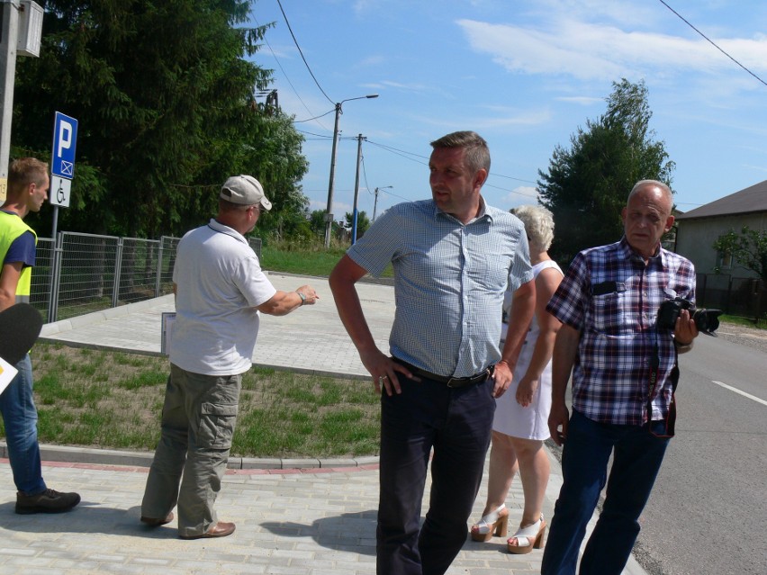 W poniedziałek  odebrano chodnik na osiedlu Ocice w Tarnobrzegu