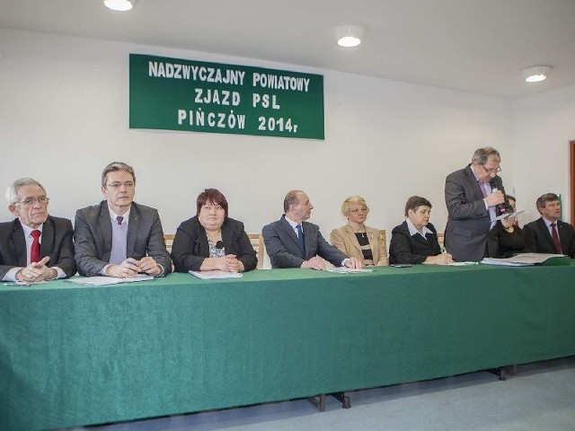 Obrady z poprowadził Jakub Madej &#8211; szef struktur partii w gminie Pińczów.