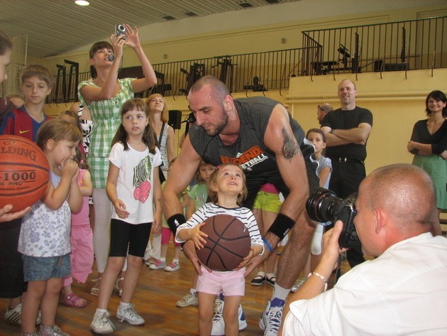 Marcin Gortat, najlepszy polski koszykarz, przyjechał do...