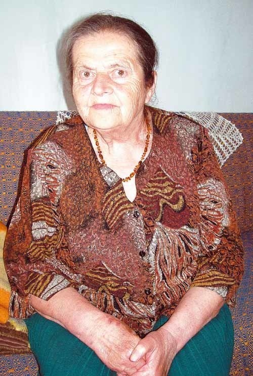 Karolinę Żukiewicz wojna zastała w rodzinnym domu w Bilminach. Miała wtedy dopiero 6 lat.