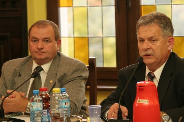 Edmund Hapka i Aleksander Mrówczyński