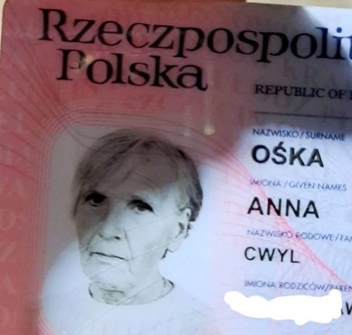 Anna Ośka z Dębowali w gminie Magnuszew zaginęła w wielkanocny poniedziałek 10 kwietnia. 82-latka wybrała się rowerem do kościoła.