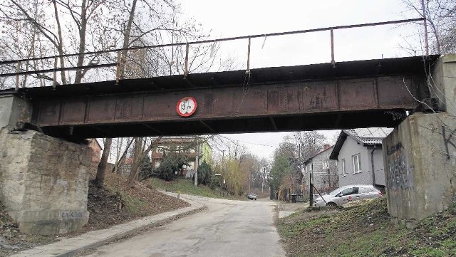 Wiadukt na planowanej ścieżce rowerowej przy ul. Łukasińskiego