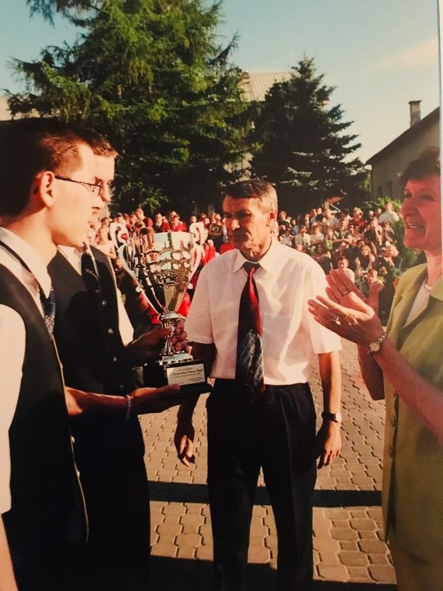 Jerzy Zdanewicz to był wybitny dyrygent suchowolskiej orkiestry.