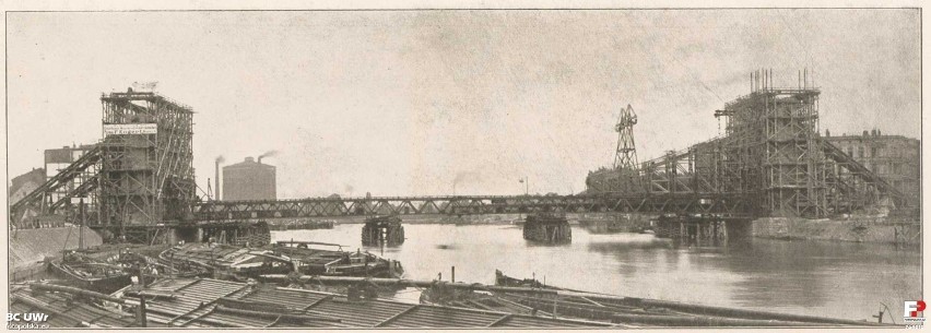 Most Grunwaldzki we Wrocławiu ma 114 lat! Jak go budowano? Zobaczcie unikatowe zdjęcia!