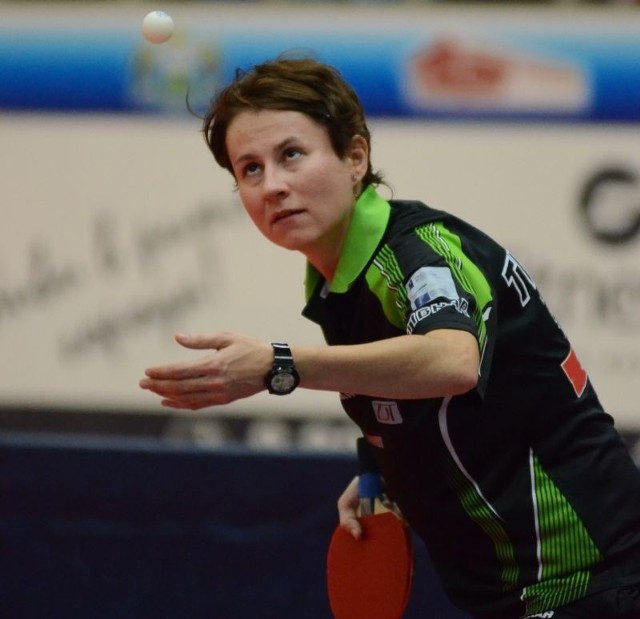  Dobry początek dla tarnobrzeskiej drużyny zdobyła w sobotnim meczu Czeszka Renata Strbikova.