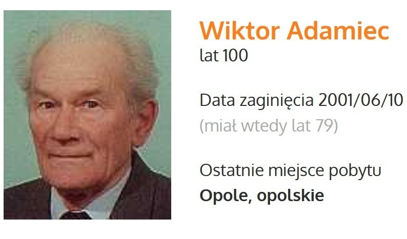 Wiktor Adamiec sprawa nr( 01-0249)...