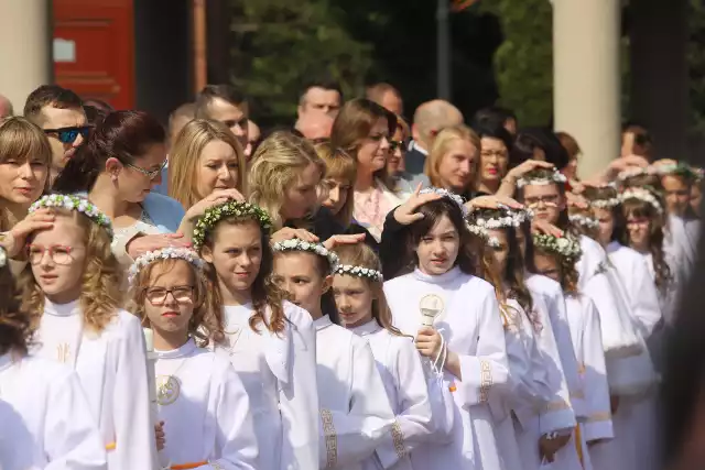 Pierwsza Komunia św. w kościele bł. Karoliny w Tychach