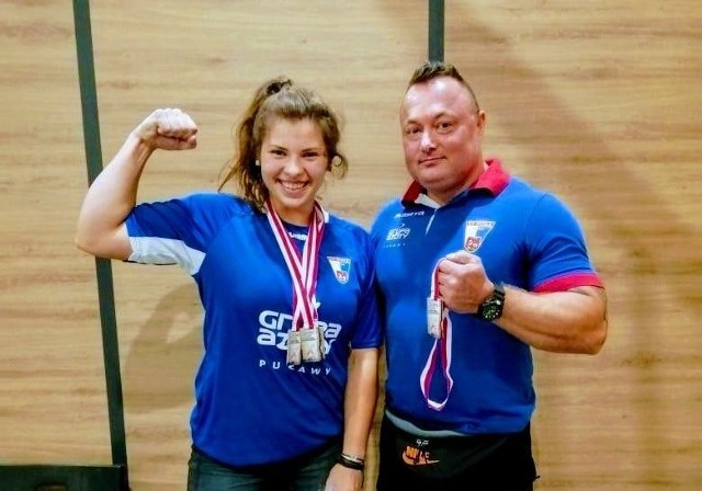 Natalia Fota (Wisła Puławy) zdobyła złoty medal w kategorii wagowej do 87 kg